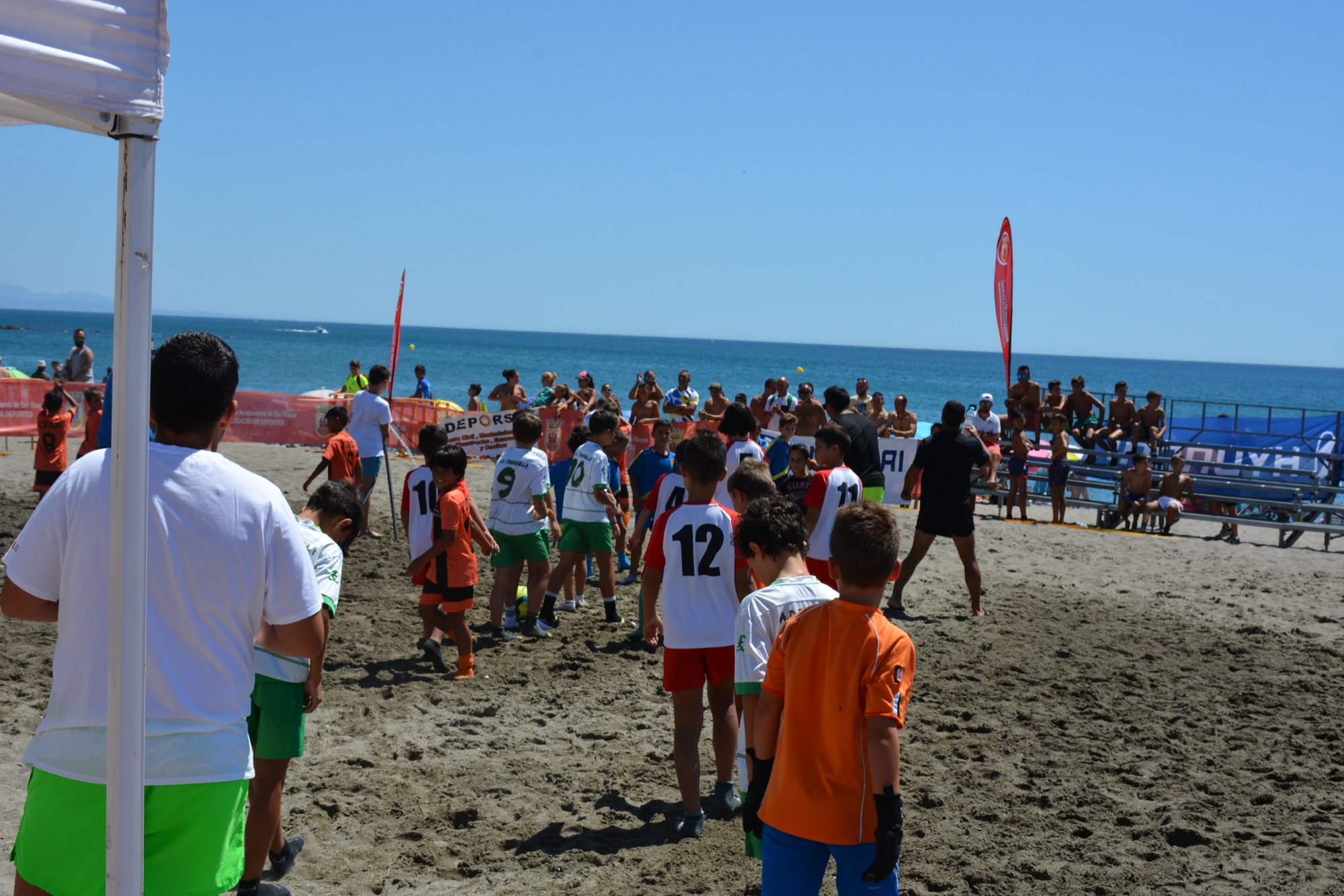El Torneo de Fútbol Playa de Torreguadiaro concluye con gran éxito de